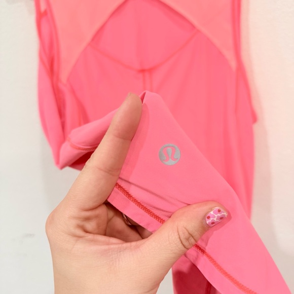 Lululemon Sculpt Tank Top Pink Women’s Size 10 Athletic Workout Yoga - Picture 3 of 5